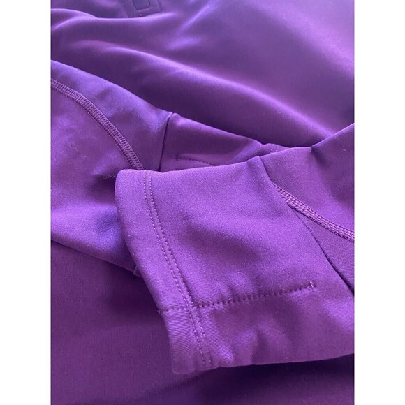 Nike Pullover Dri Fit Hood Long Sleeve Purple Run Ahtleisure Athletic Size Small - Picture 8 of 14